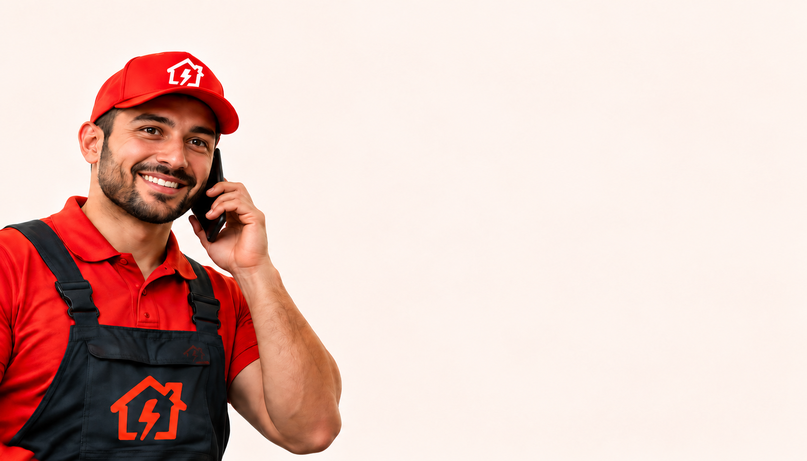 Telefonla destek veren Acil Usta çalışanı